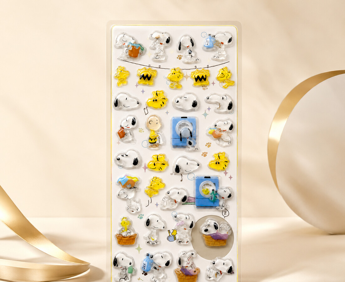 3D & Puffy Stickers