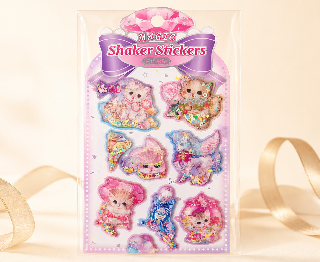 Shaker Stickers